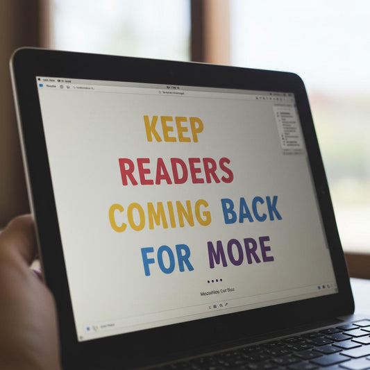 Engaged readers interacting with a blog post