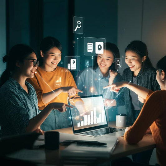 SEO strategy with blogging, AI-powered content marketing