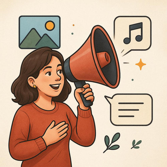 Illustration depicting the impact of blogging on eCommerce brand voice