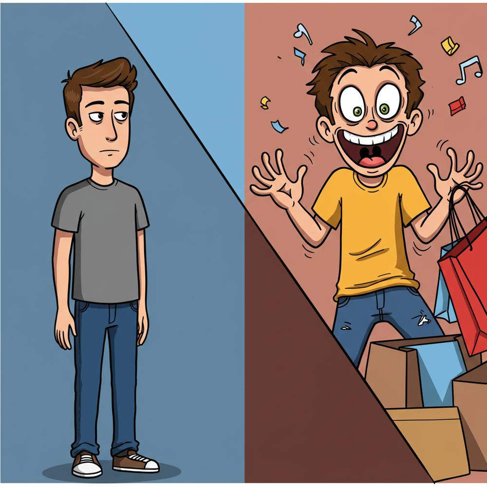 Illustration depicting the transformation of casual website visitors into loyal customers through engaging blog content