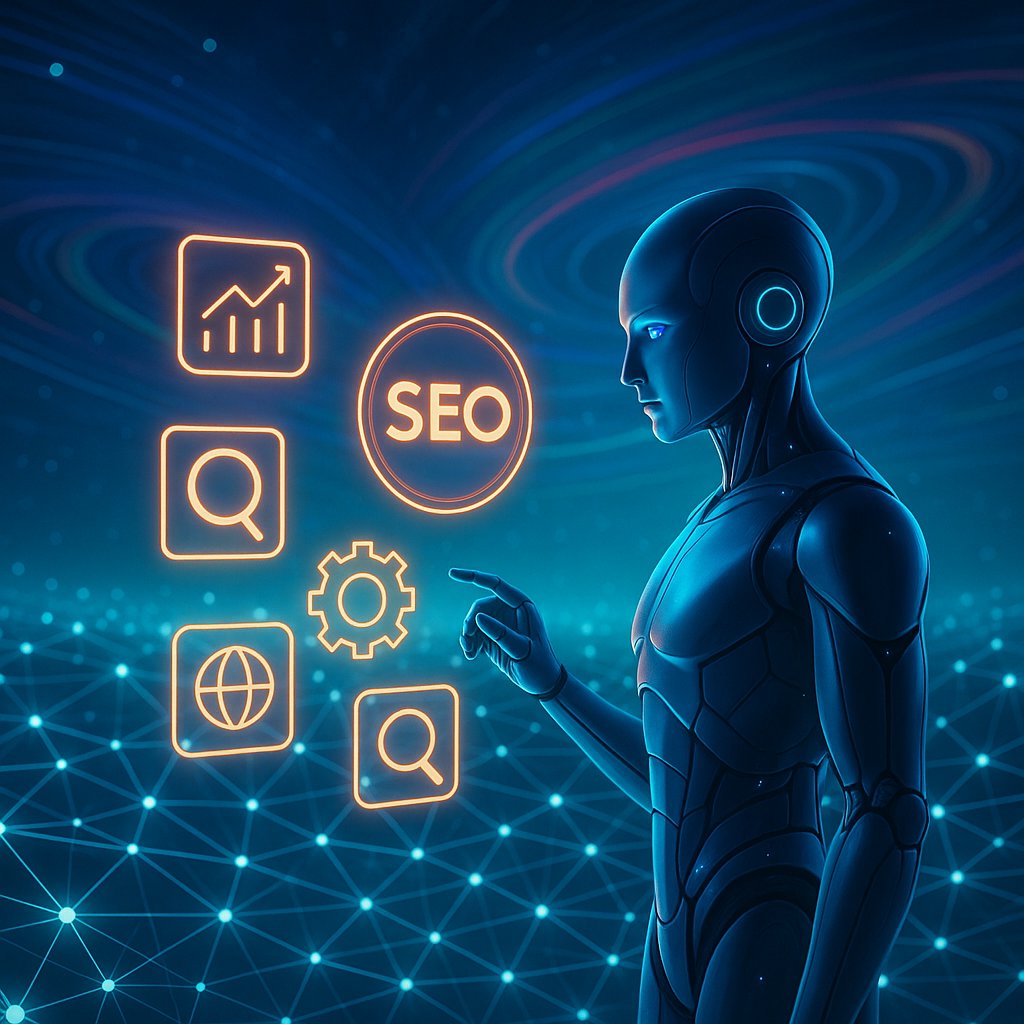 Diagram showing Nostr protocol integration with SEO and BlogCog services