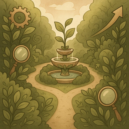 A visual representation of measuring the ROI of organic traffic beyond last-click attribution