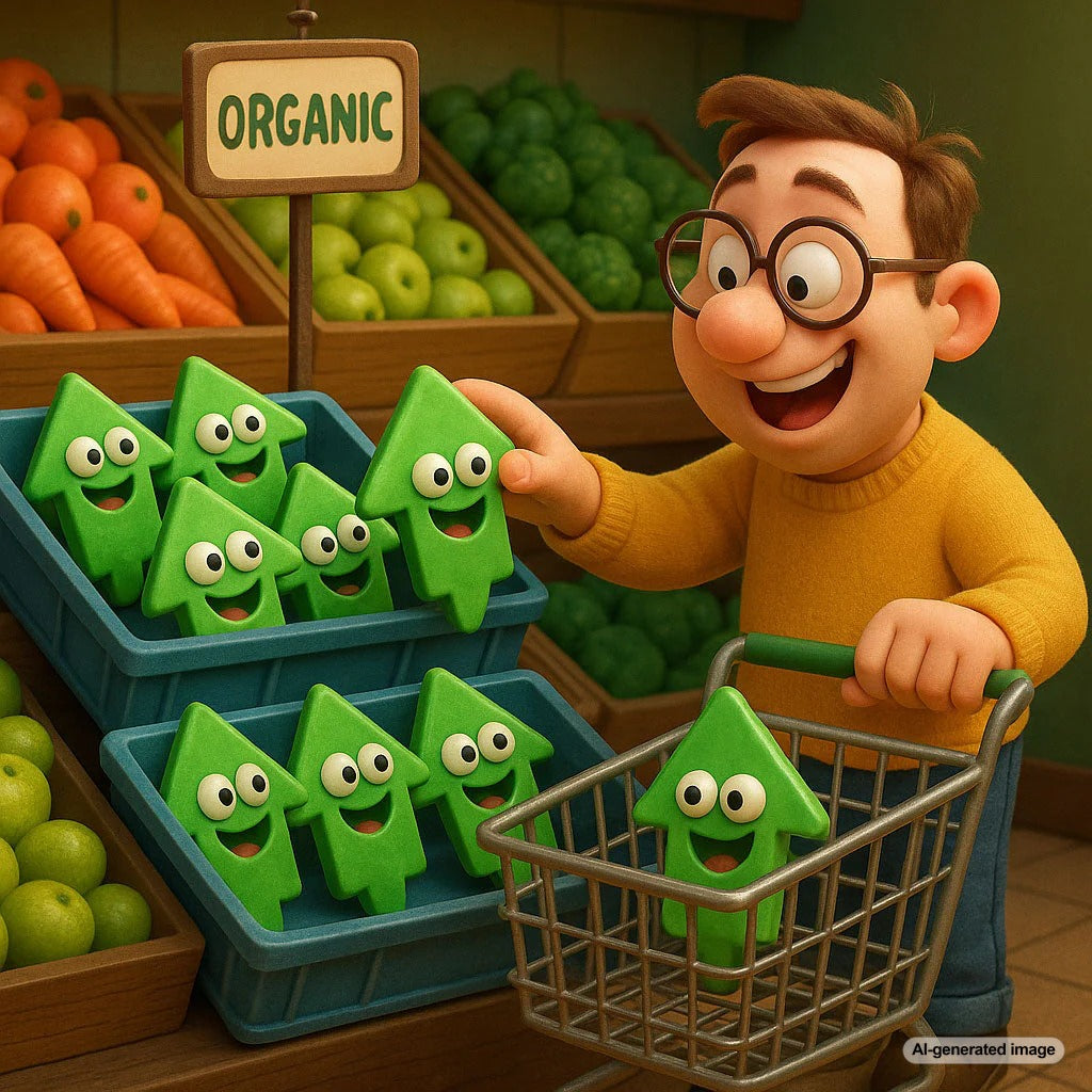 Illustration depicting organic web traffic strategies