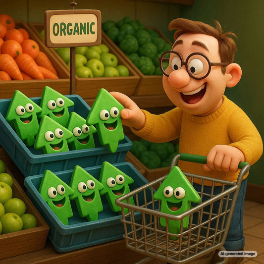 Illustration depicting organic web traffic strategies