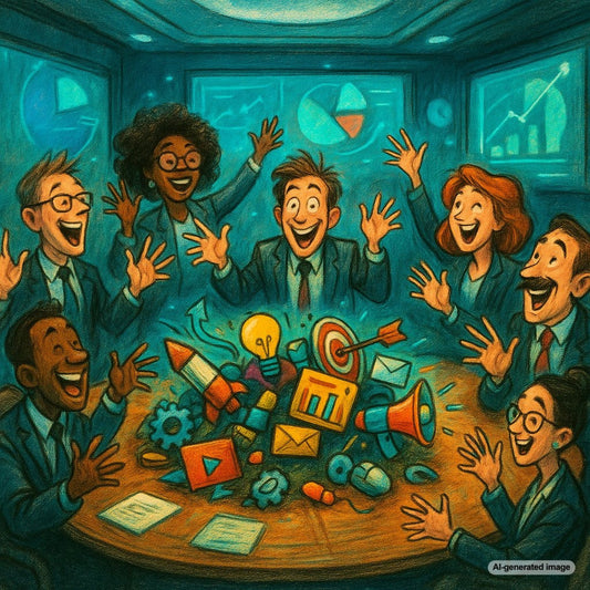 B2B content marketing strategies illustration showing effective tactics and examples for business growth