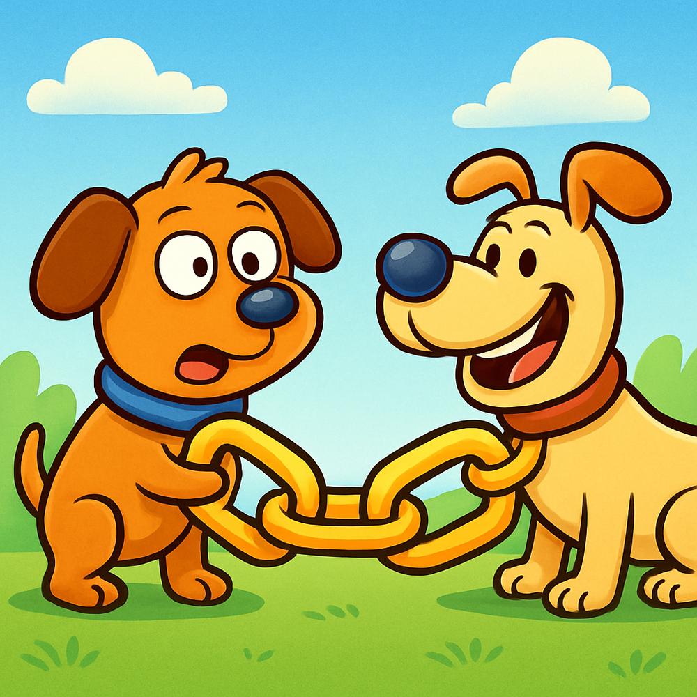Illustration depicting the concept of backlinks and strategies to build quality ones