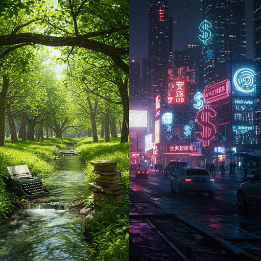 Comparison between blogging and paid advertising for eCommerce