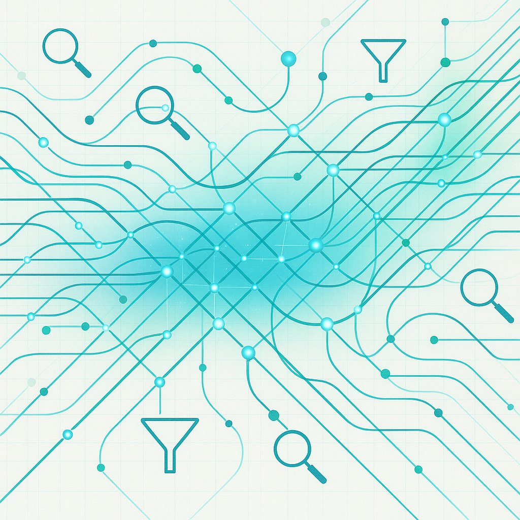 Image illustrating the concept of calculating true organic ROI through search data and sales funnels integration