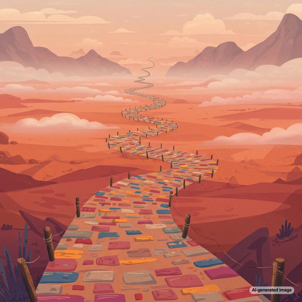 Illustration depicting the balance of content length and SEO effectiveness
