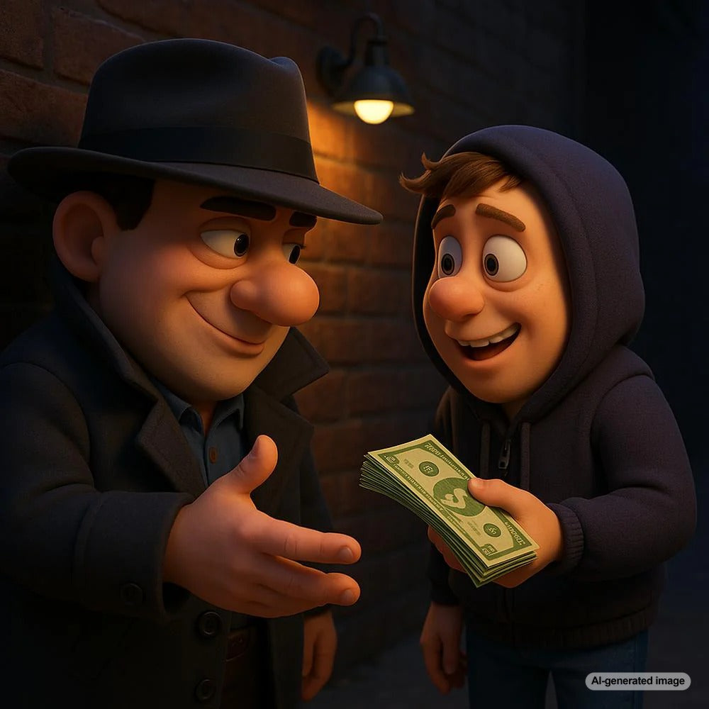 Illustration depicting the concept of paying to rank higher on Google