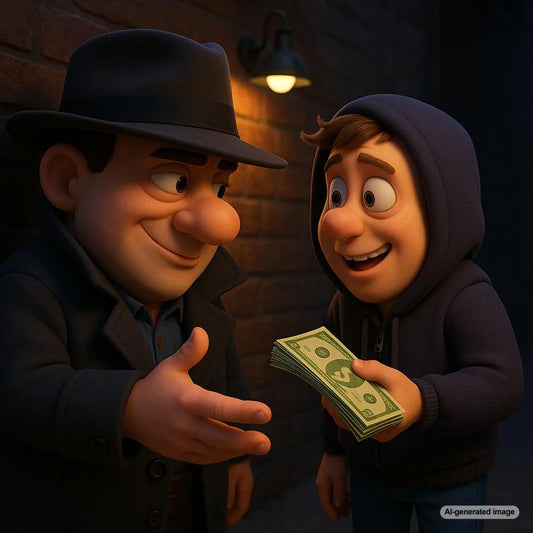 Illustration depicting the concept of paying to rank higher on Google