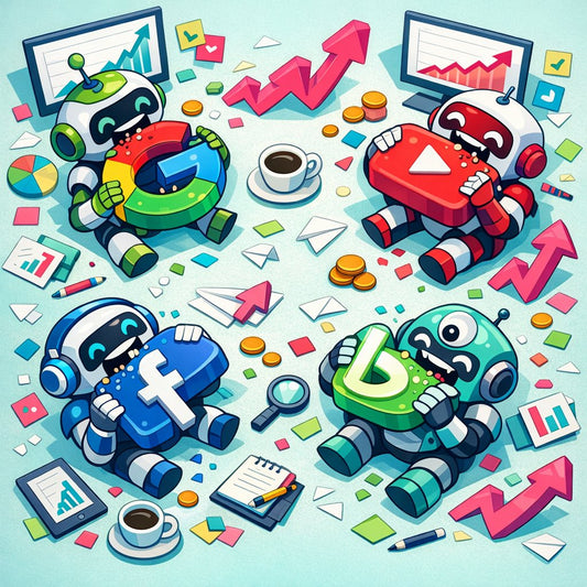 A visual representation of SEO strategy and brand visibility with branded terms