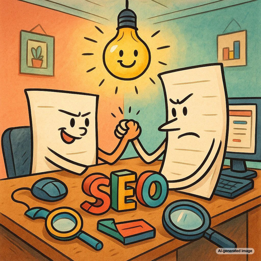Content Length & SEO - Does Word Count Impact Rankings? Short vs. Long-Form Content Explained with Humor and Insight