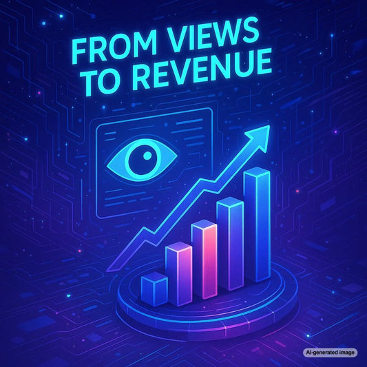 Illustration depicting various content marketing KPIs and metrics