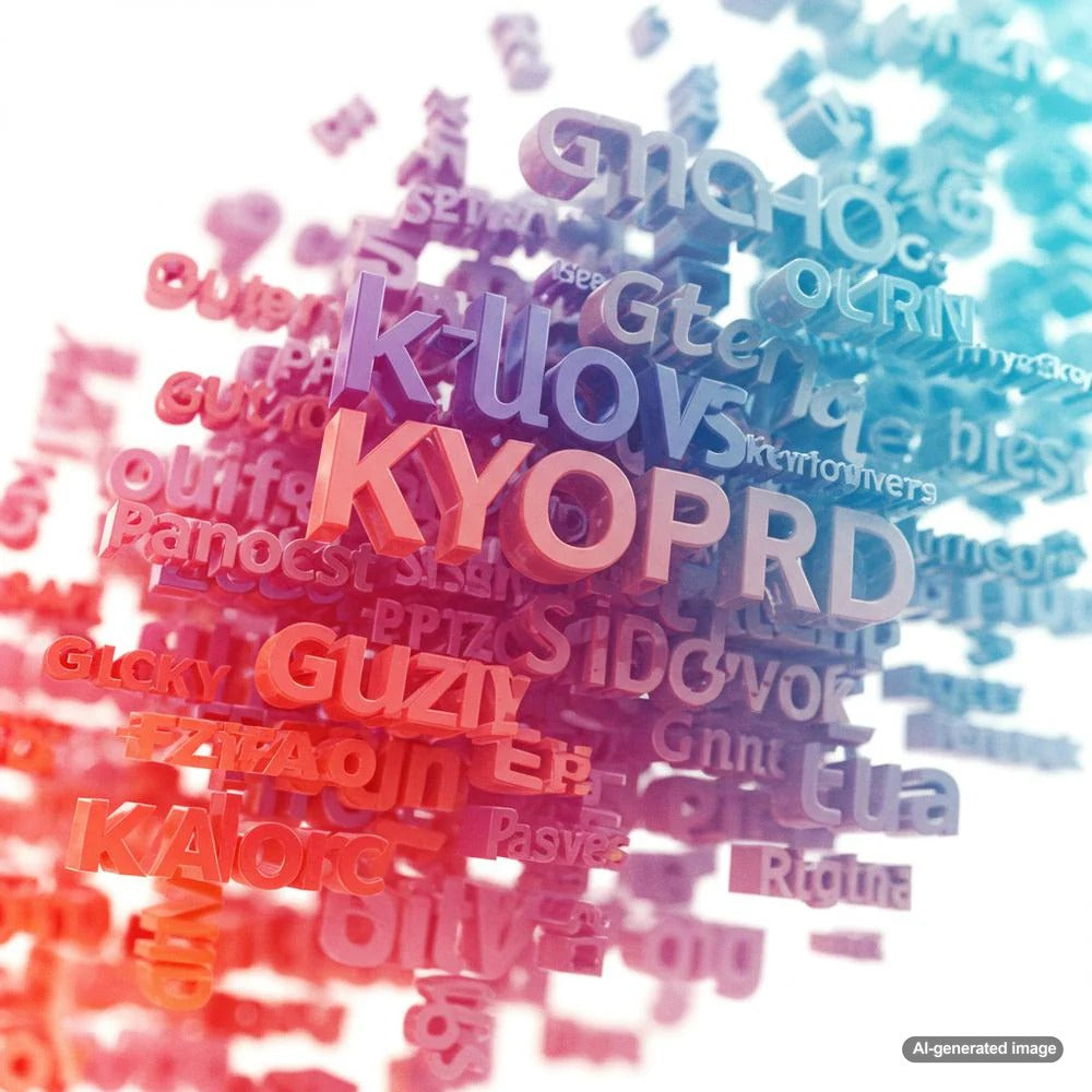 Illustration depicting the concept of creating branded keywords