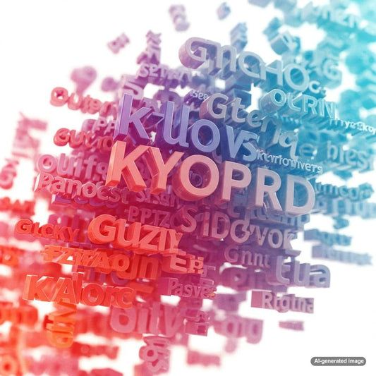 Illustration depicting the concept of creating branded keywords