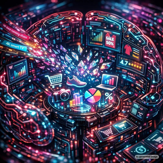 Illustration representing Google RankBrain interpreting search queries and user intent through machine learning