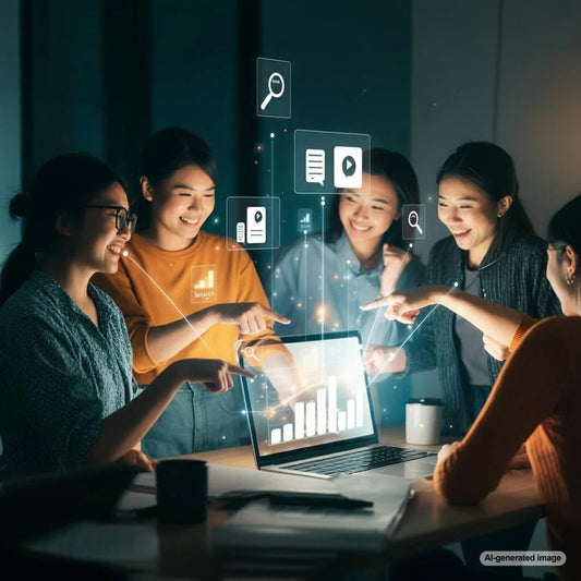 SEO strategy with blogging, AI-powered content marketing