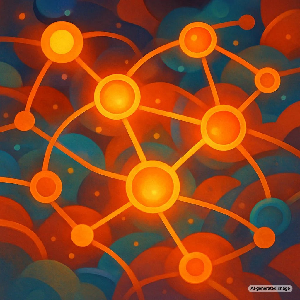 Illustration depicting the interplay between social media engagement and blog rankings