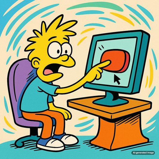 Illustration depicting the concept of First Input Delay (FID) in website performance