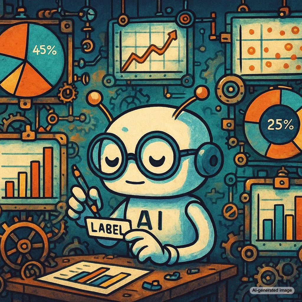A blog post image illustrating the importance of generating descriptive alt text for complex charts and data visualizations, showing an example of a chart with clear and concise alt text.