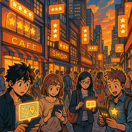 Illustration showing the impact of Google Reviews on Local SEO Rankings