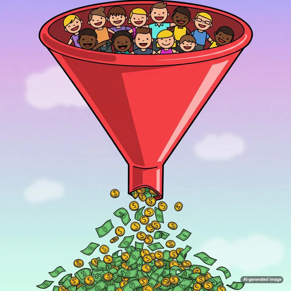 Illustration depicting the impact of blogging on eCommerce organic traffic