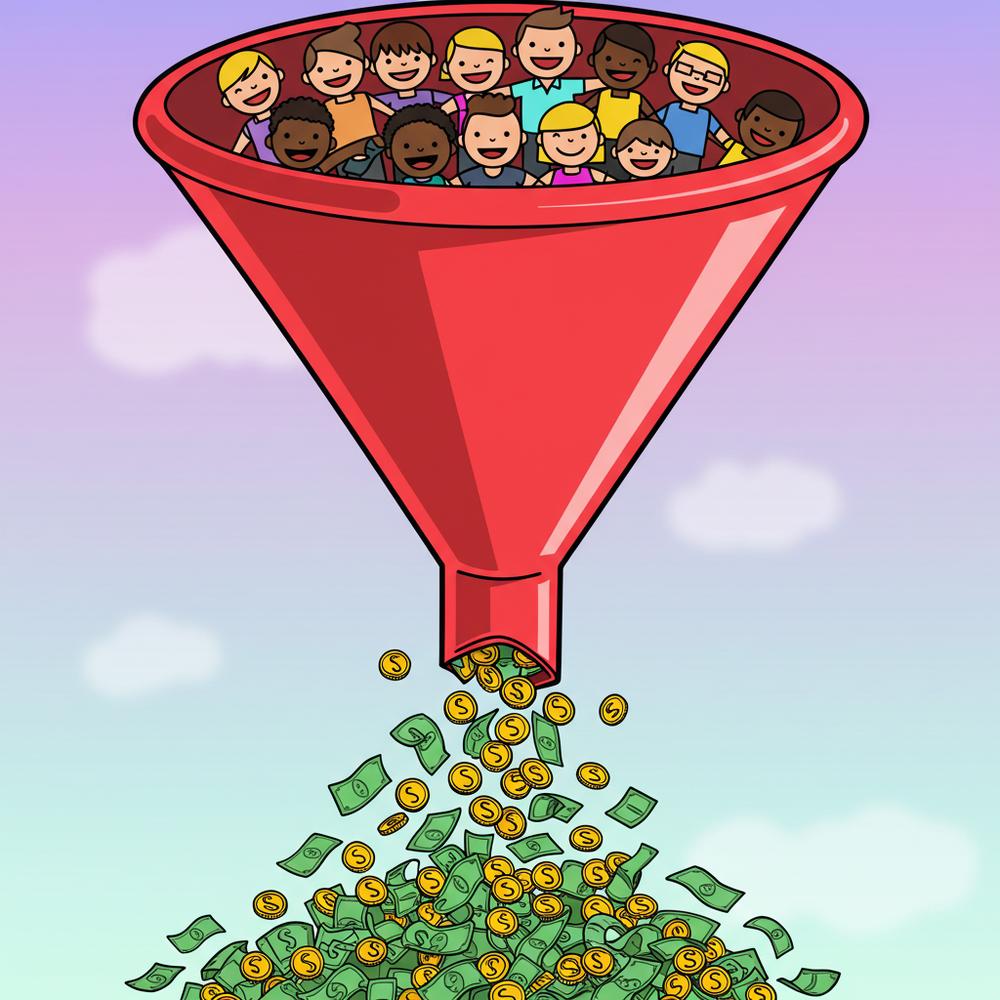 Illustration depicting the impact of blogging on eCommerce organic traffic