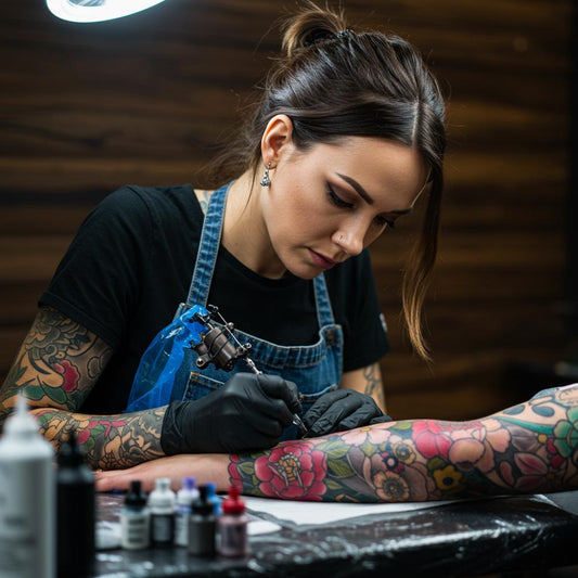 Tattoo artist blogging to attract new clients