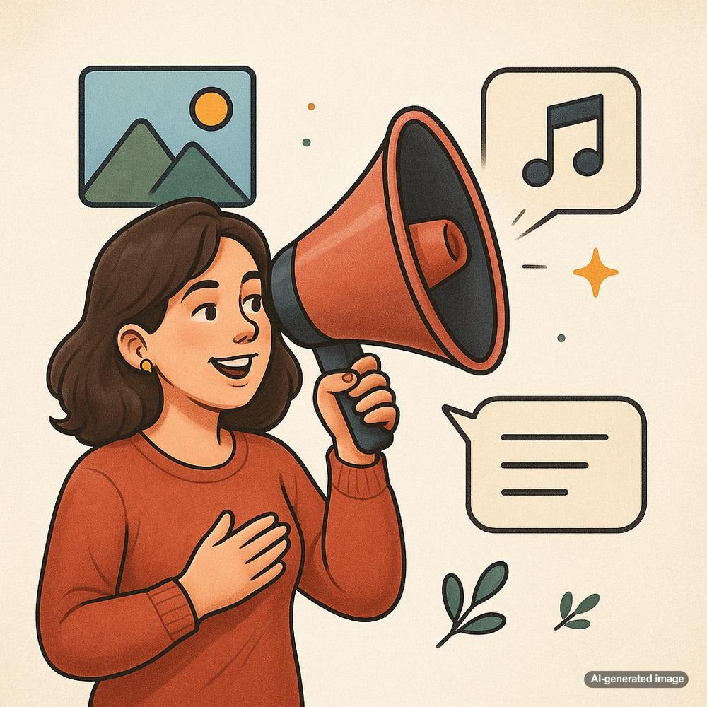 Illustration depicting the impact of blogging on eCommerce brand voice