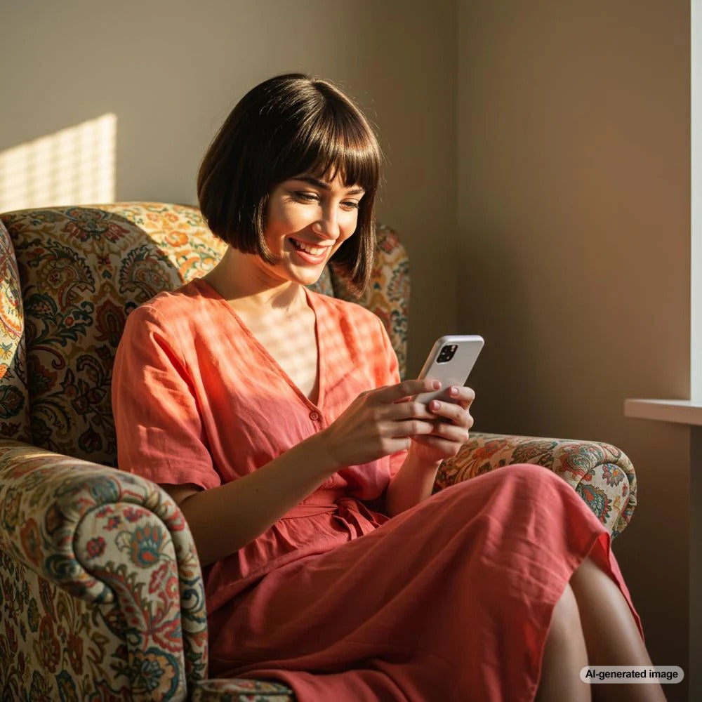 Illustration depicting the impact of blogging on mobile search rankings