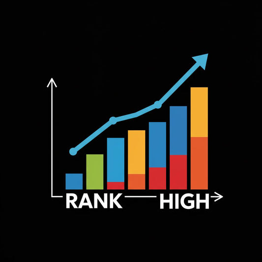 Illustration of a blog post boosting an online store's search engine ranking