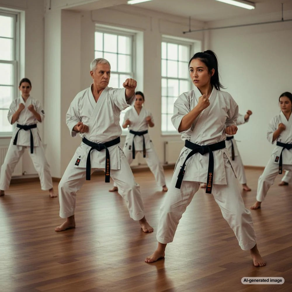 Martial arts instructor blogging to enhance SEO for their training center