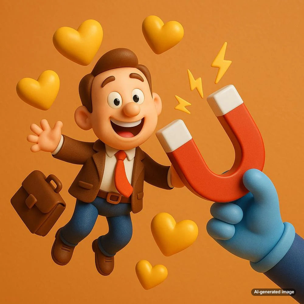 Illustration depicting the impact of blogging on customer retention in eCommerce