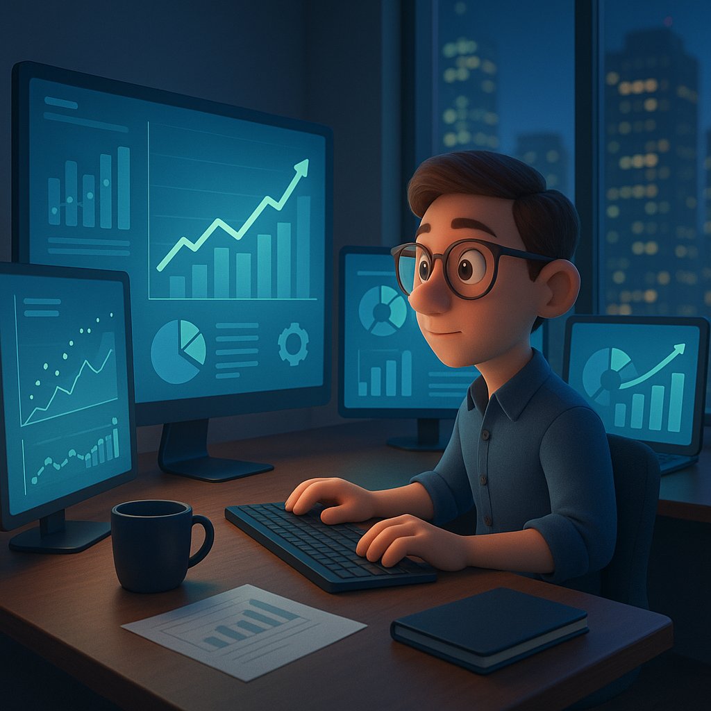 Illustration depicting SEO strategies increasing web traffic