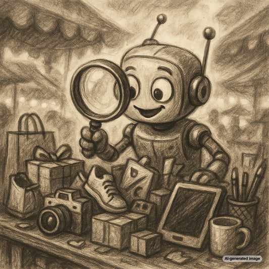 Illustration of ChatGPT transforming online search behavior