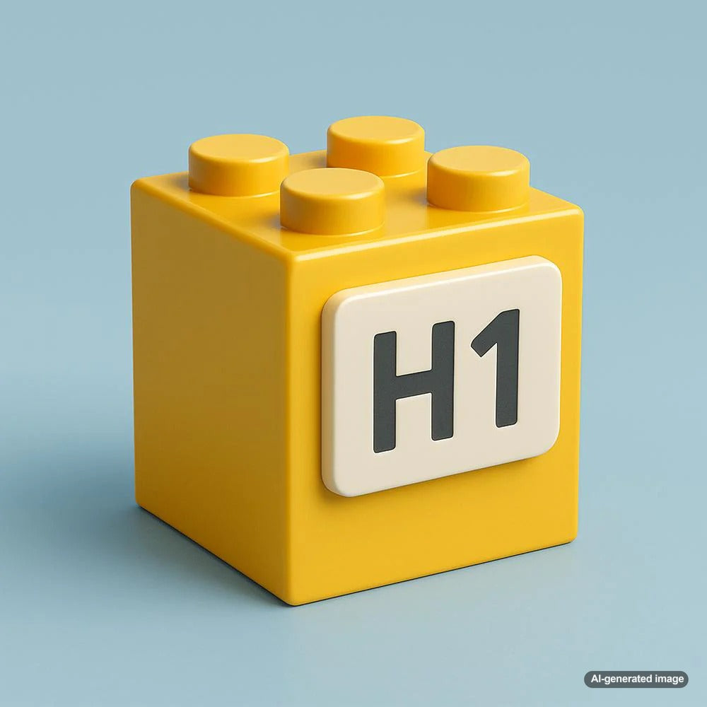 Illustration depicting the optimization of title tags for SEO