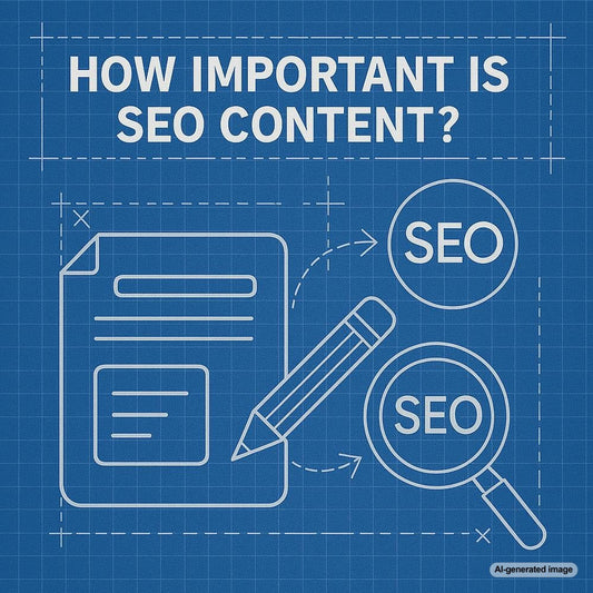 Illustration depicting the significance of SEO content in digital marketing