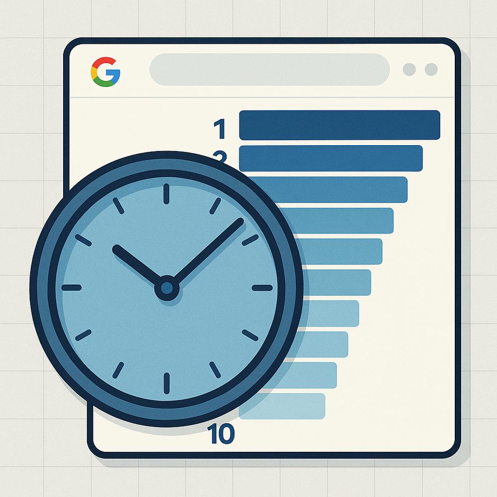SEO Timeline to Top 10 Google Rankings
