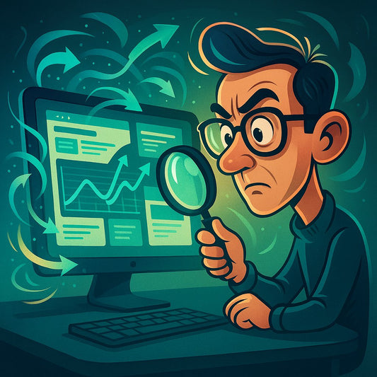 Illustration depicting Cumulative Layout Shift (CLS) issues on a dynamic website