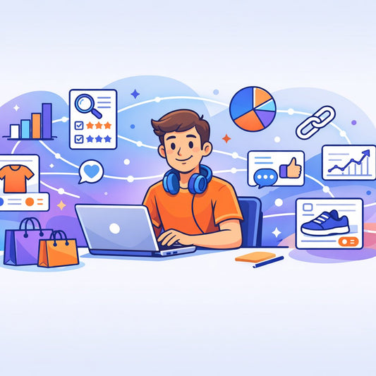 Illustration representing linkable assets, original research, and surveys that attract backlinks from publishers