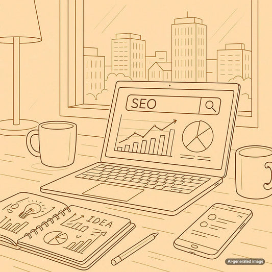 A person typing on a laptop with local news websites and blogs open, symbolizing backlink strategies