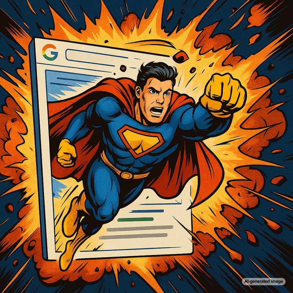 Illustration depicting optimized blog excerpts enhancing SERP visibility