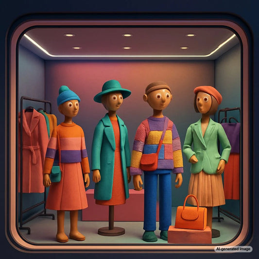 Visual example of Shop the Look optimization for product listings