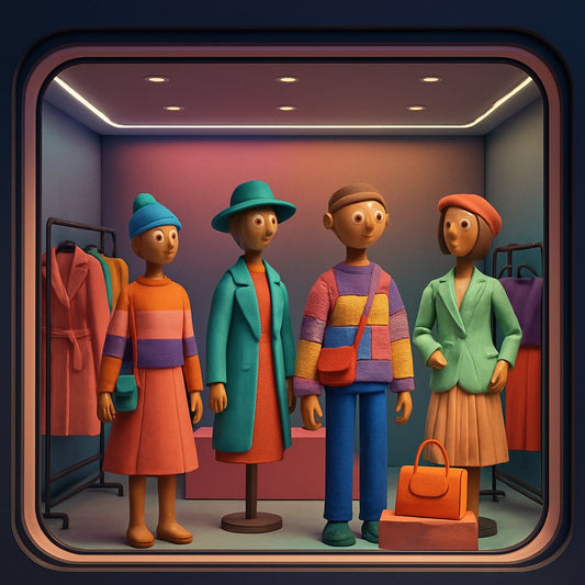 Visual example of Shop the Look optimization for product listings