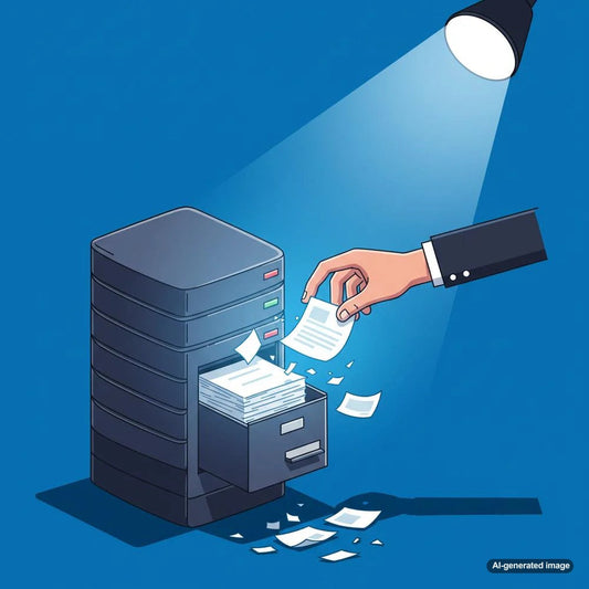 Illustration depicting the removal of web pages from search engine indexing