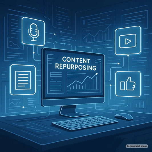 How to Repurpose a Single Podcast into 25 Pieces of Content