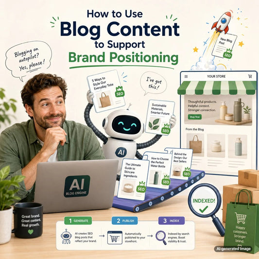 How to use blog content to support brand positioning and improve search visibility