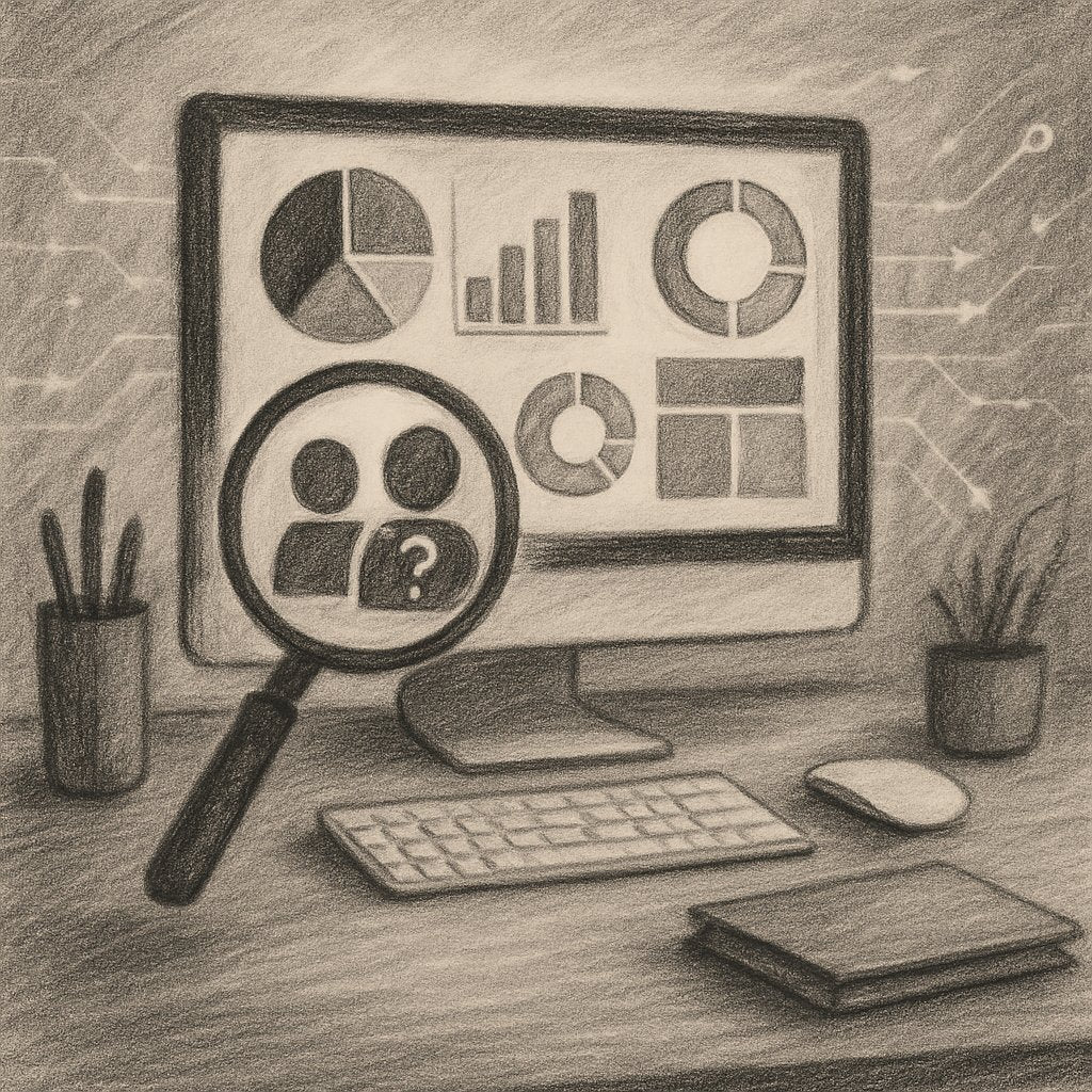 Illustration of a blog post with an FAQ section targeting user queries