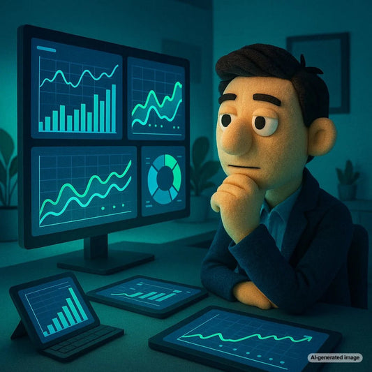 Google Analytics tracking blog traffic illustration
